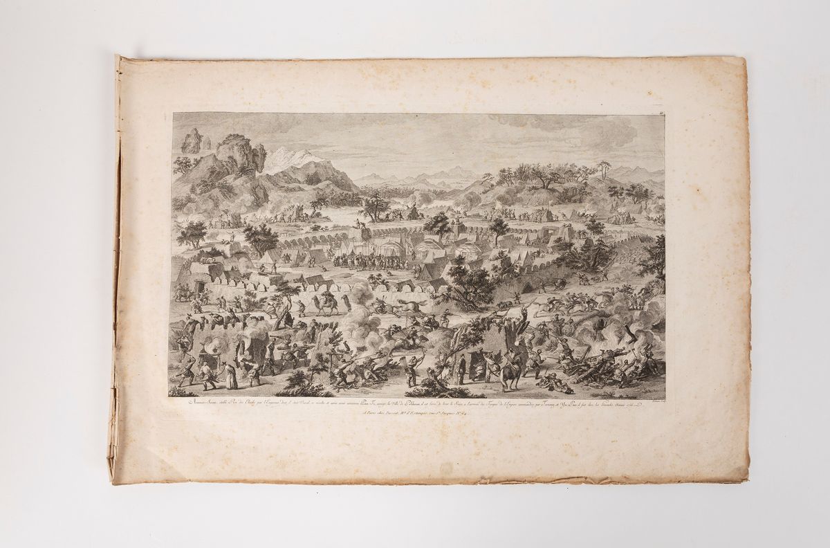 Isidore Stanislas Helman, Raccolta di diciassette incisioni dalla serie 'Batailles de la Chine'