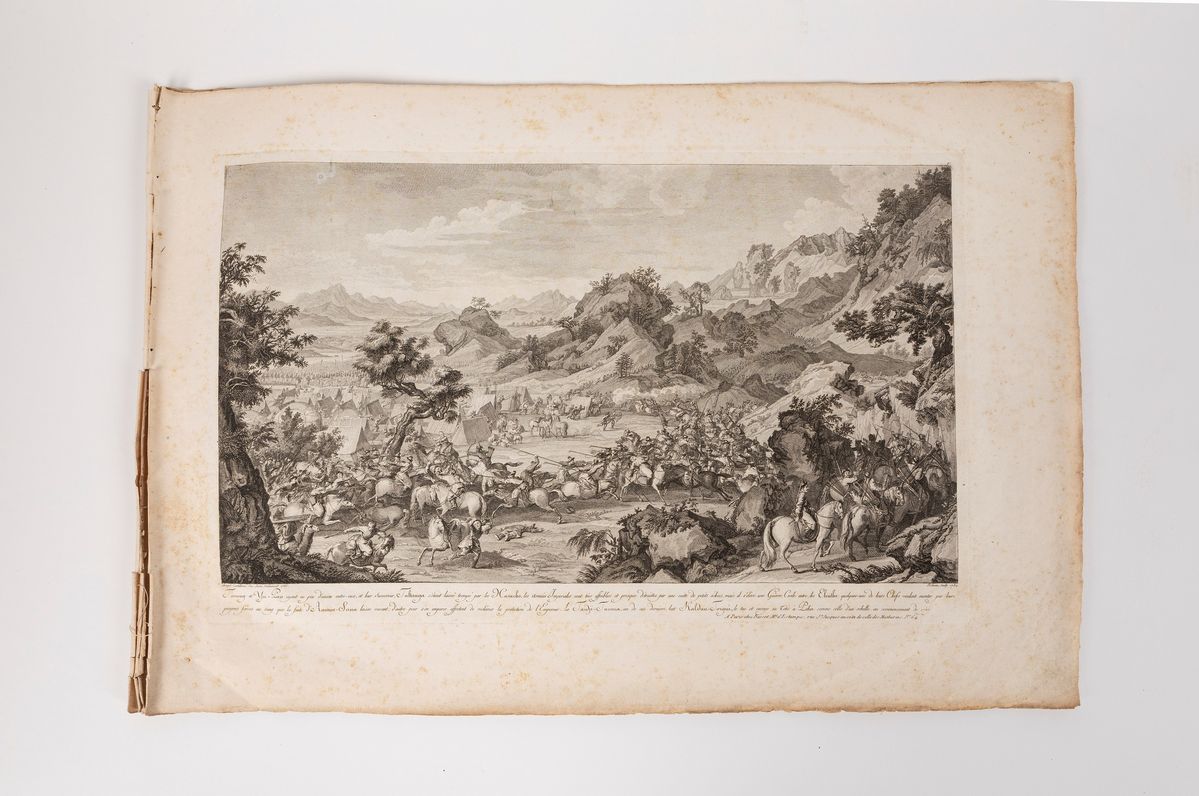 Isidore Stanislas Helman, Raccolta di diciassette incisioni dalla serie 'Batailles de la Chine'
