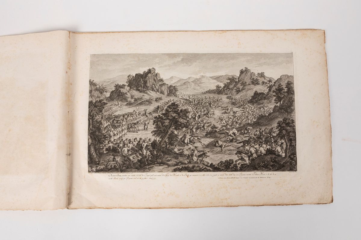 Isidore Stanislas Helman, Raccolta di diciassette incisioni dalla serie 'Batailles de la Chine'