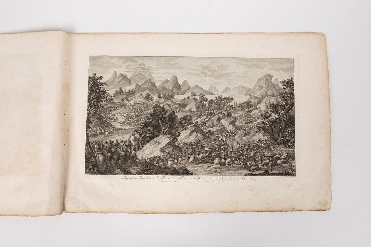 Isidore Stanislas Helman, Raccolta di diciassette incisioni dalla serie 'Batailles de la Chine'