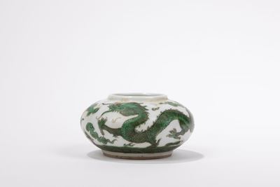 Sciacquapennelli in porcellana, Cina, dinastia Qing, fine XIX secolo