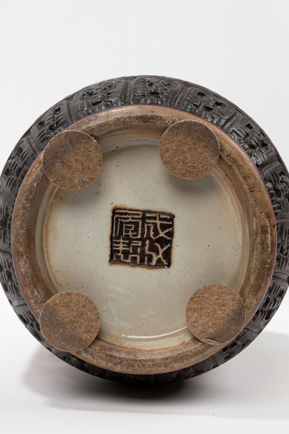 Vaso in porcellana Nanchino, Cina, dinastia Qing, XIX secolo