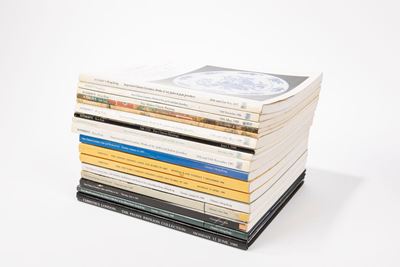 Diciassette cataloghi di Christie's e Sotheby's