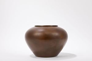 VASO IN BRONZO PATINATO