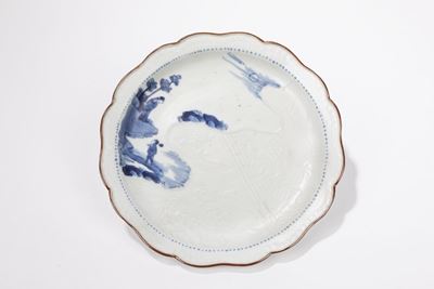 Piatto in porcellana, Giappone, periodo Edo (1603-1868)