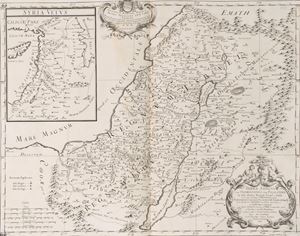 Holy Land: siue Promissionis, olim Palestina, in duo diuisa Regna, Israel et Iuda et in sex sub diuisa Provincias scilicet Iudaea, Samaria, Galilaea, Trachonitide, Peraea et Idumaea ac in duodecim Tribus Filiorum Israel.