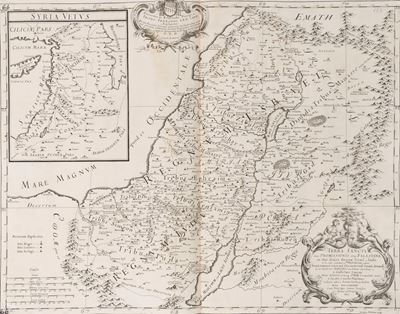 Terra Sancta: siue Promissionis, olim Palestina, incisione su rame