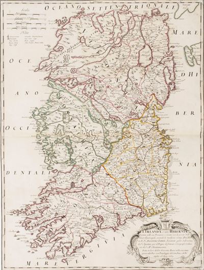 L'irlanda o' Vero Hibernia Distinta nelle Sue Provincie e Contee; con la Gionta delle Chiese Epis...