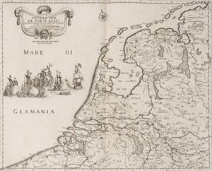 United Provinces of the Netherlands. Described by Nicolò Sansone. And carved again by Gio. Battista Falda.