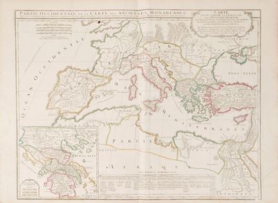 Carte de l’Egypte ancienne et moderne, incisione su rame, 1792