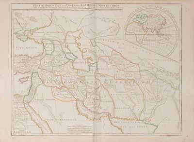 Partie Occidentale De la Carte Des Anciennes Monarchies / Partie Orientale De la Carte Des Ancien...
