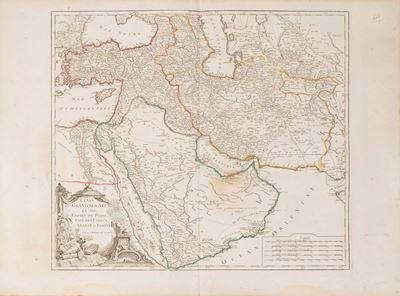 Etats Du Grand - Seigneur En Asie. Dressé Par le S.r Moullart-sanson, Revu, Corrigé Et Considérab...