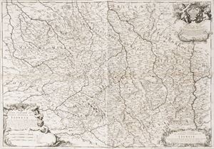 General Government of Lyon. Western and Eastern parts.
