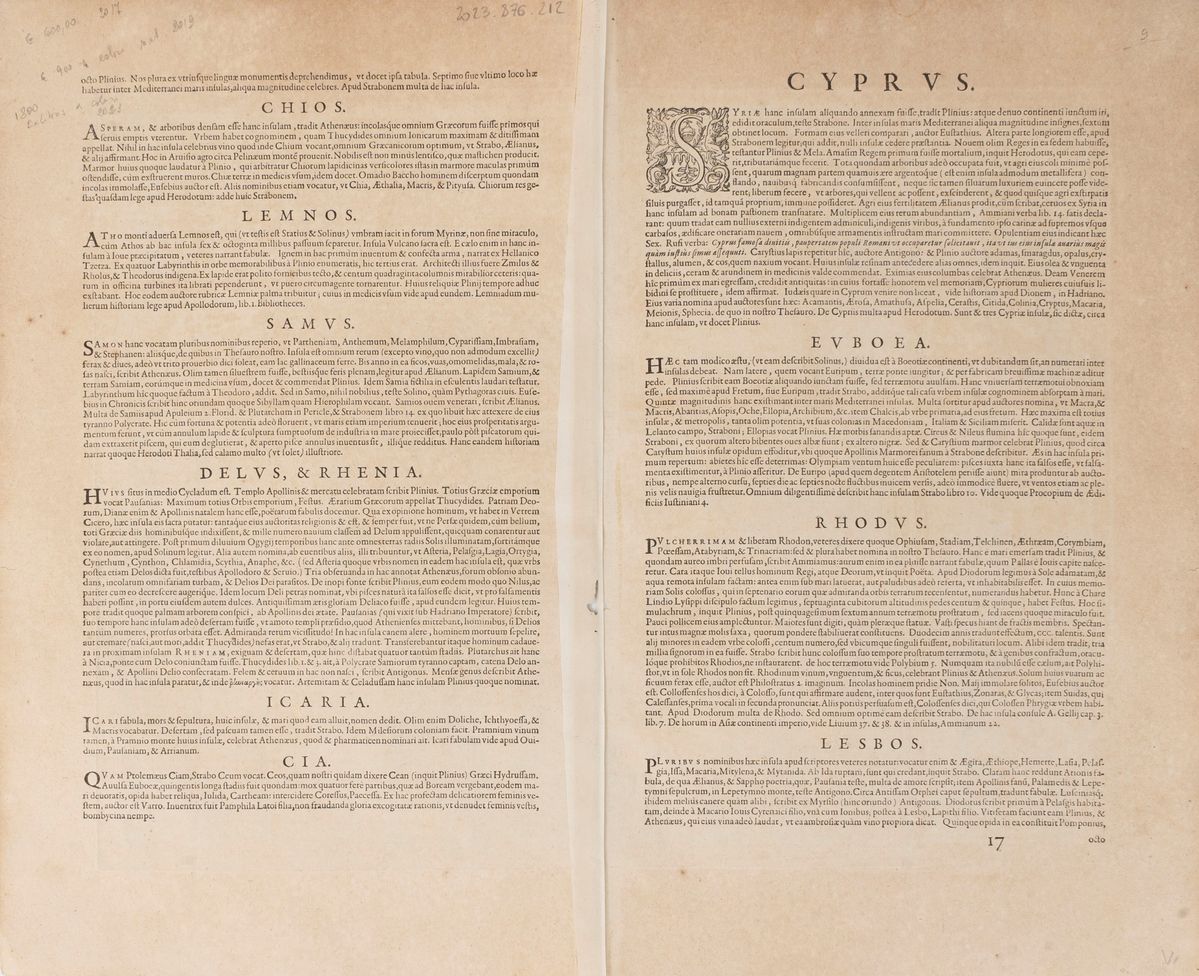 Johannes Janssonius - Cyprus Insula