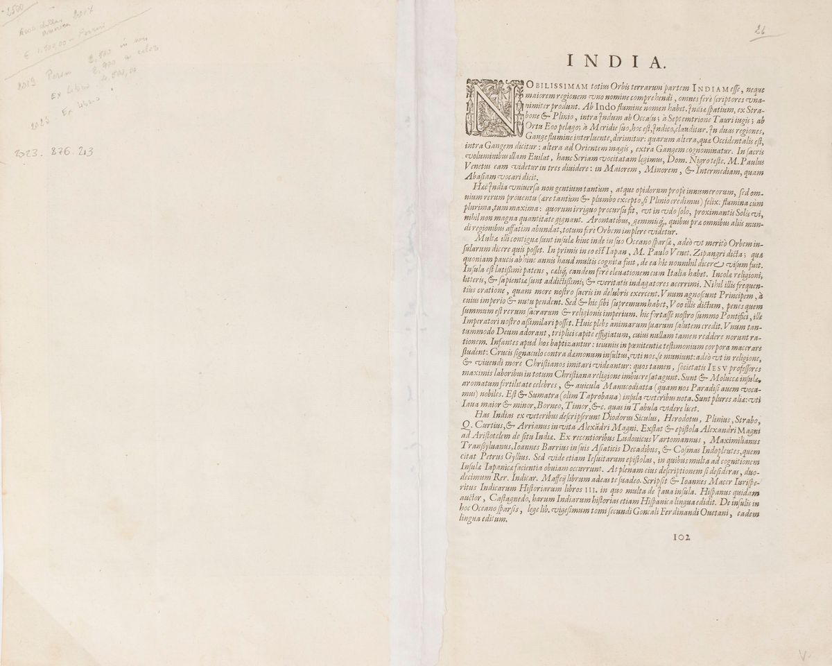 Abramo Ortelio - Indiae Orientalis Insularumque Adiacentium Typus.