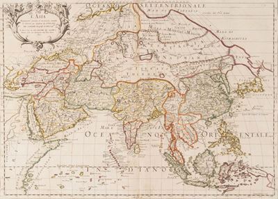 L' Asia Nuovamente Corretta, Et Accresciuta, Secondo le Relationi Più Moderne da Guglielmo Sanson...
