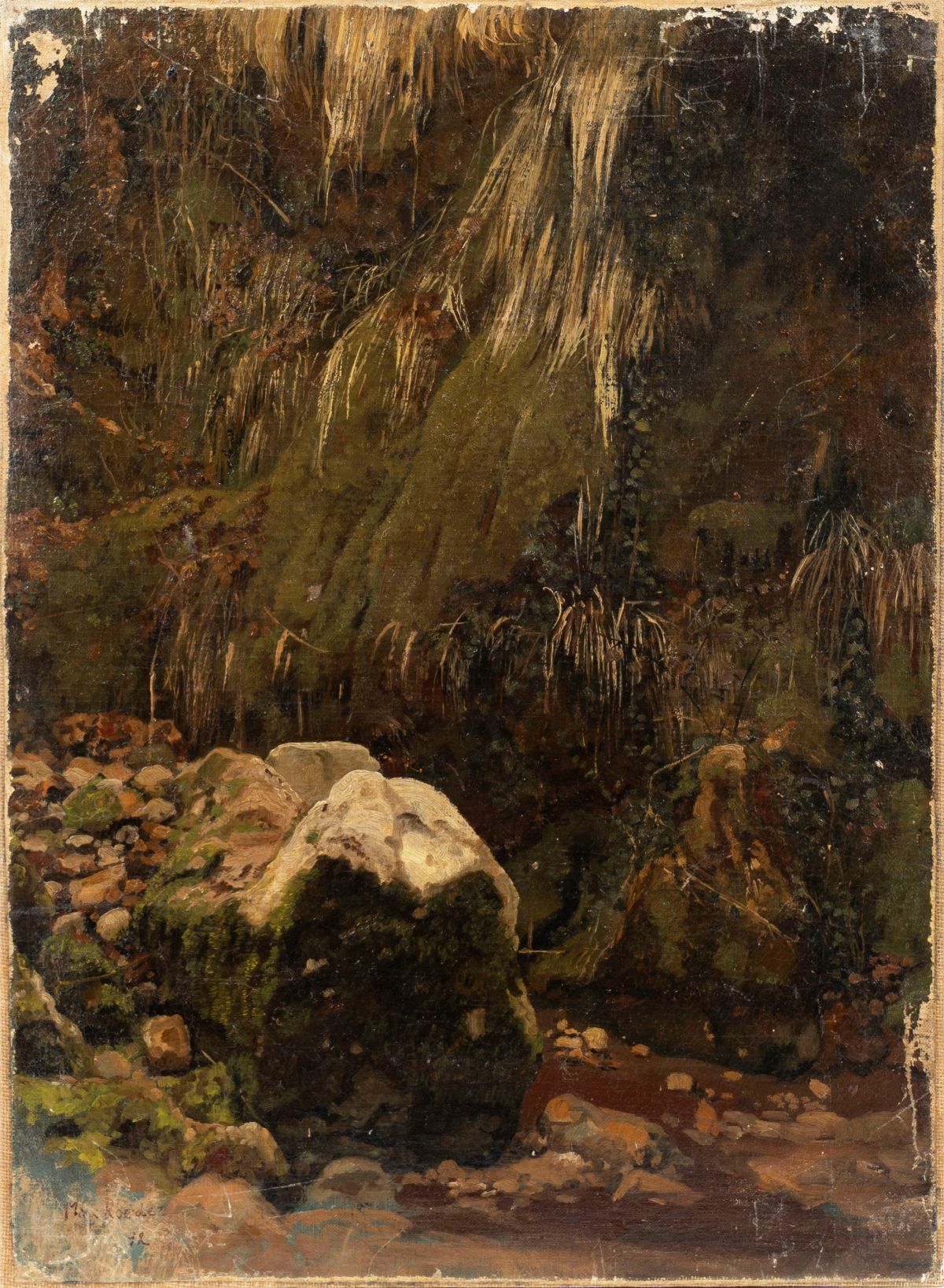 Max Roeder - La cupola verde, olio su tela
