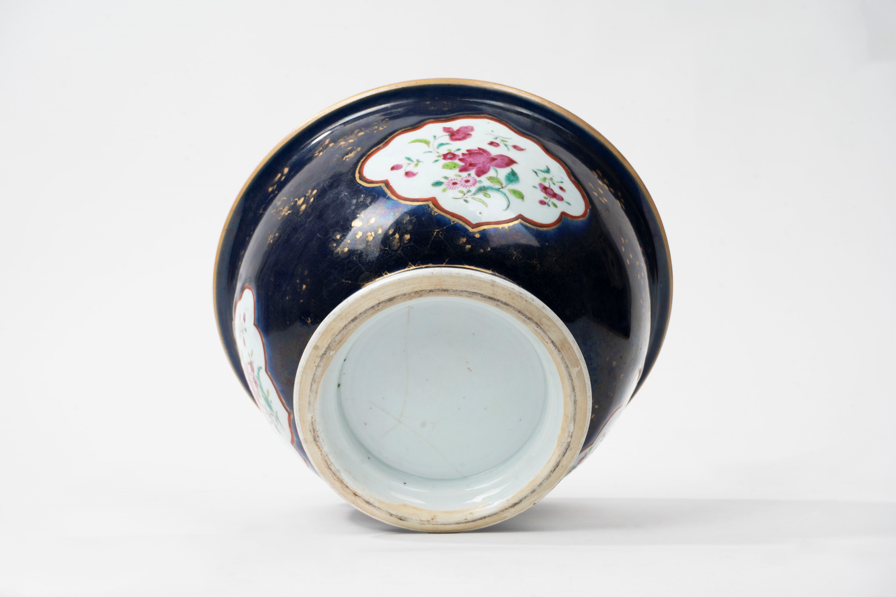 Vaso in Porcellana Policroma, Cina, Dinastia Qing