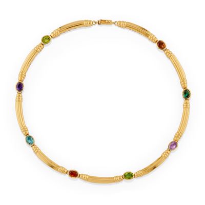 Collana con Pietre di Colore