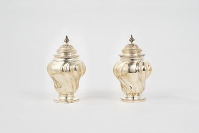 Due Vasetti in Argento, Londra, Secolo XIX