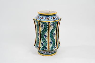 Vaso in Maiolica Policroma Manifattura Cantagalli, Secolo XX