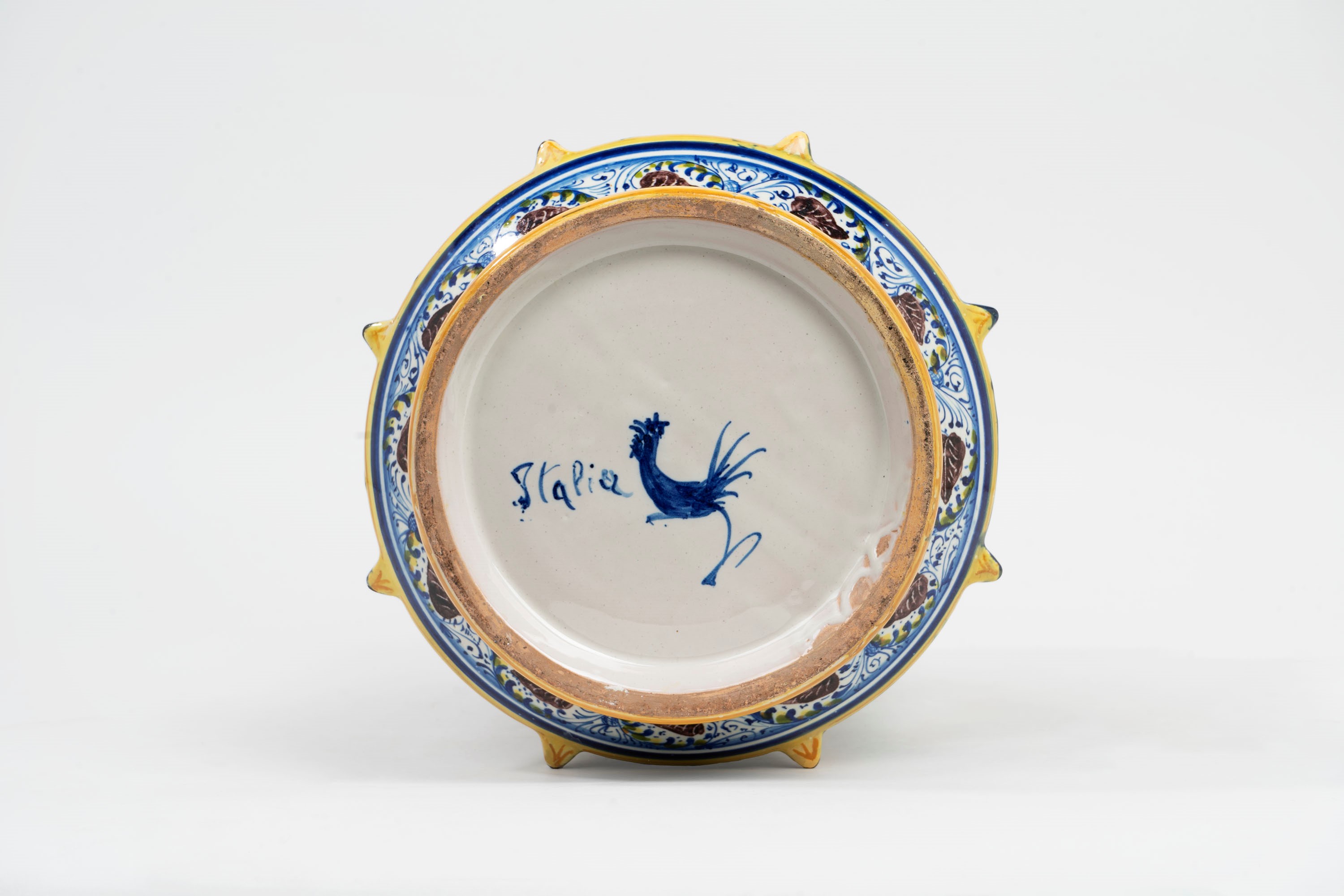 Vaso in Maiolica Policroma Manifattura Cantagalli, Secolo XX