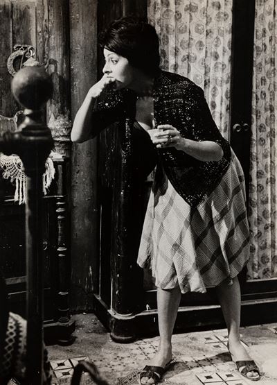 Sophia Loren sul Set di "ieri, Oggi, Domani"