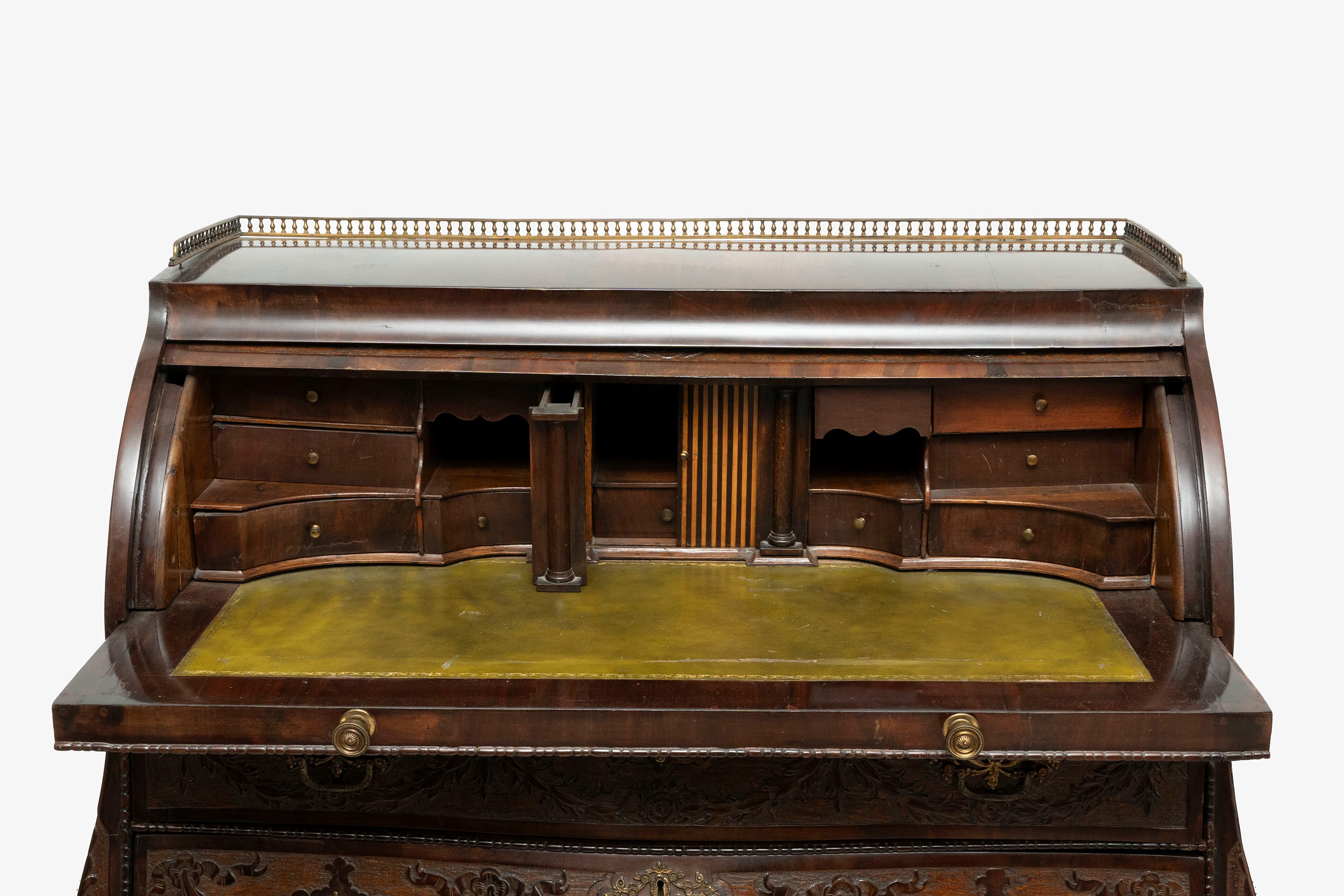 Commode - Scrittoio a Rullo, Nord Europa Secolo XVIII