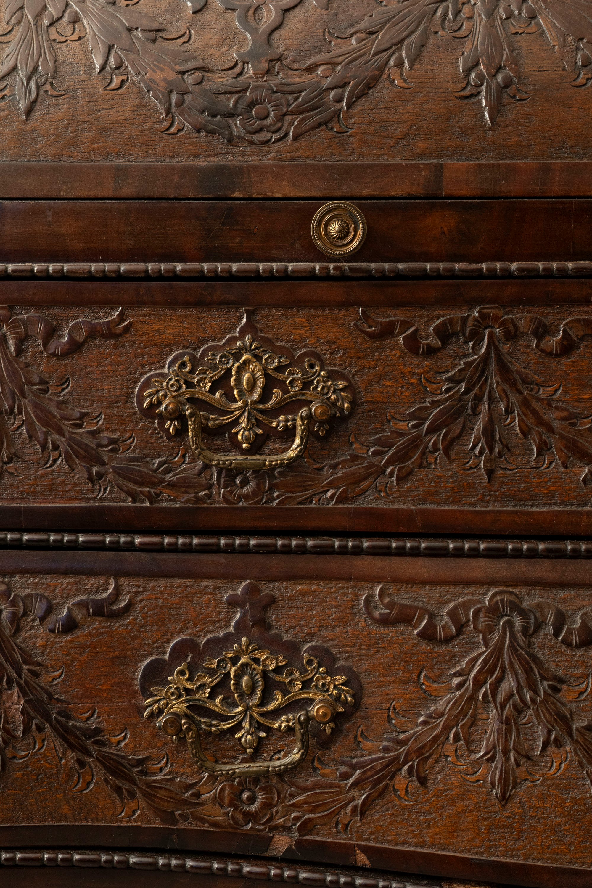 Commode - Scrittoio a Rullo, Nord Europa Secolo XVIII