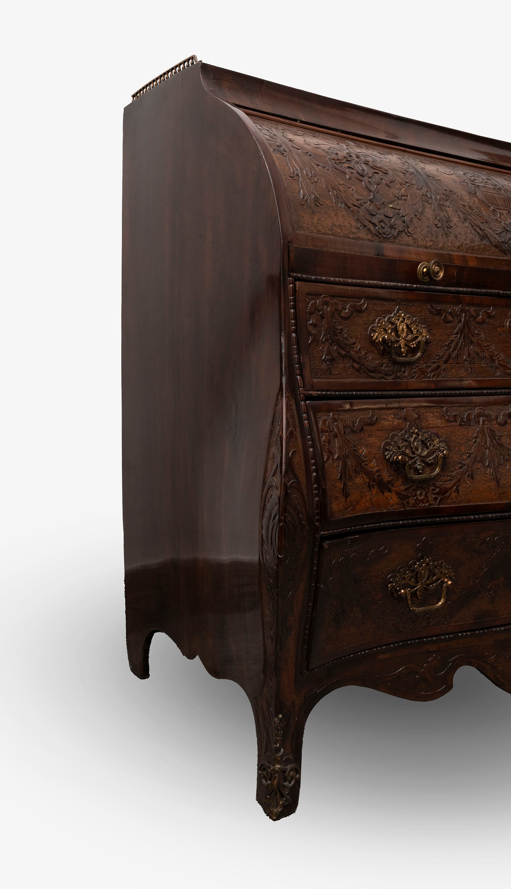 Commode - Scrittoio a Rullo, Nord Europa Secolo XVIII