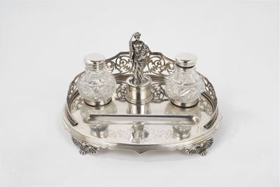 Calamaio in Argento, Sheffield Inghilterra 1891