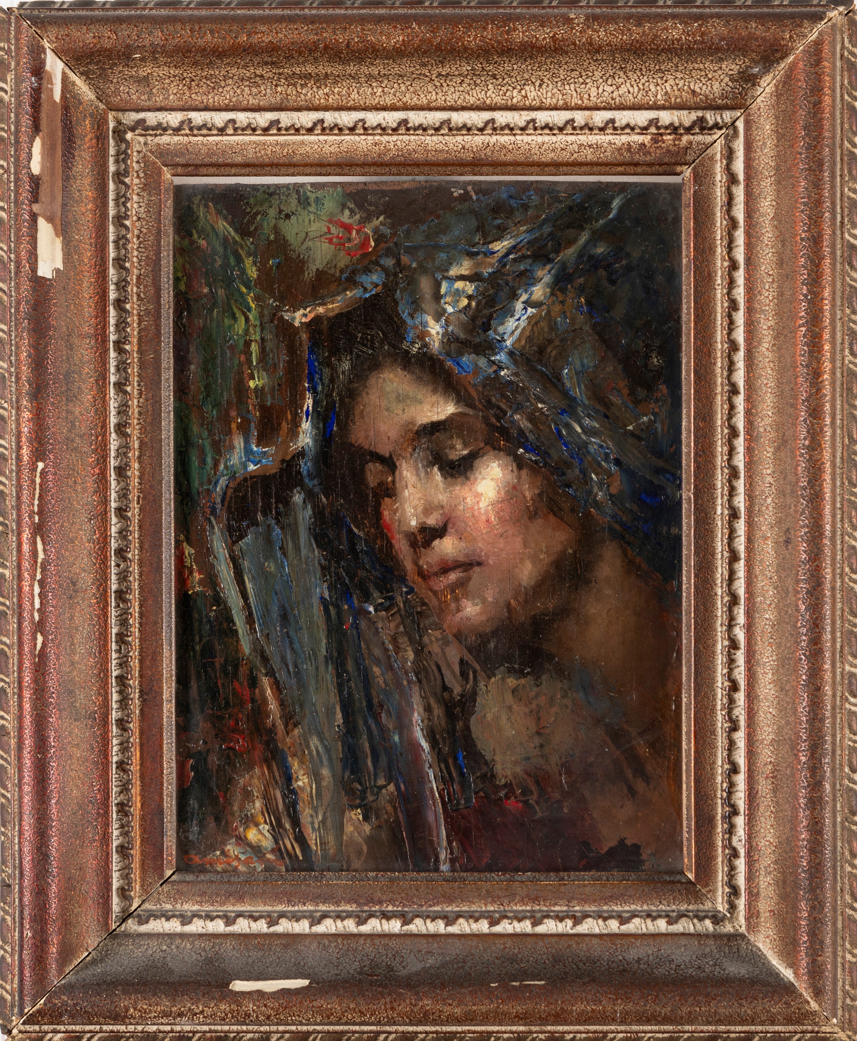 Giuseppe Amisani - Volto Femminile