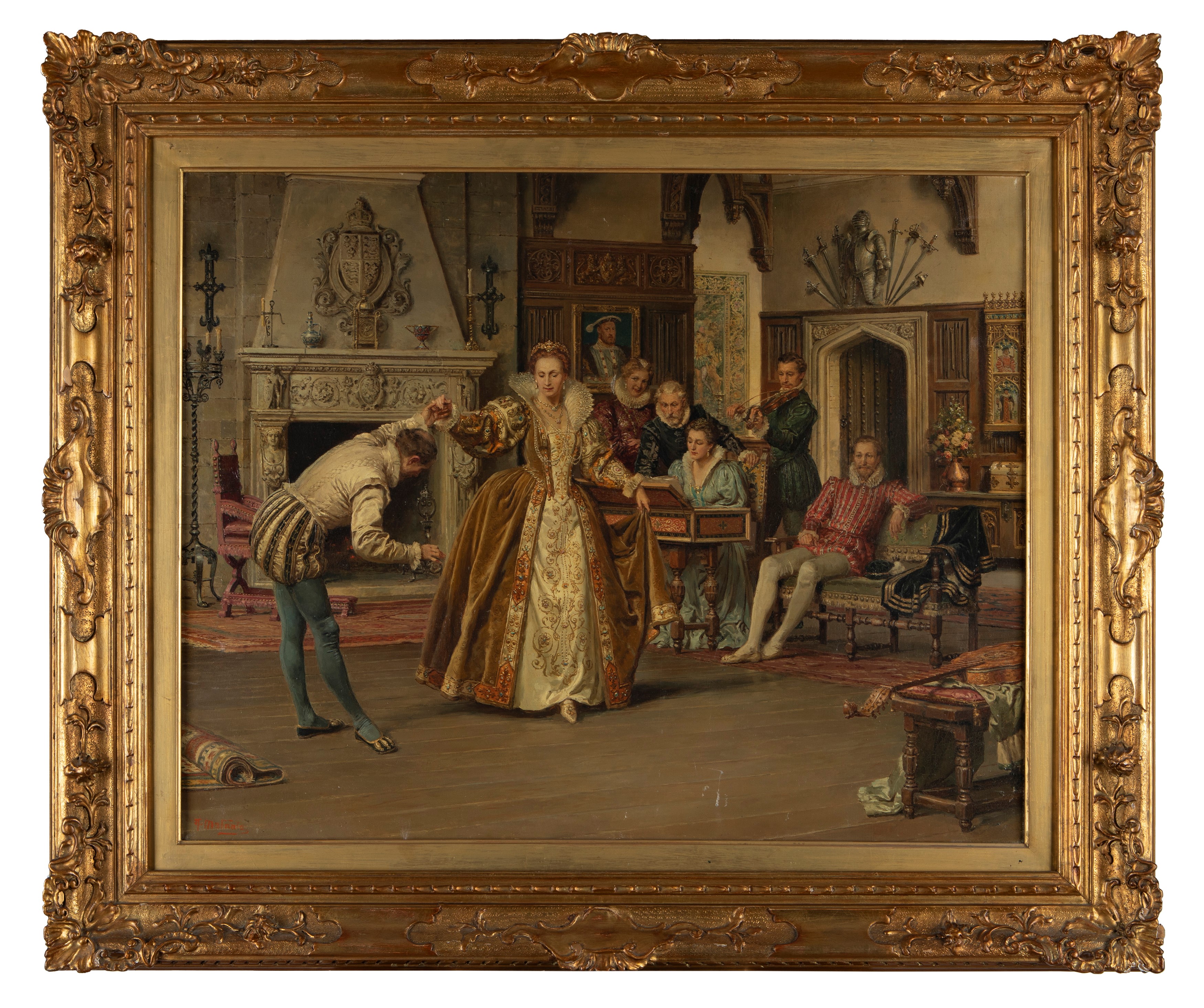 Fortunino Matania - Lezione di Ballo