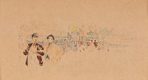 Scoppetta Pietro - Returning from the party