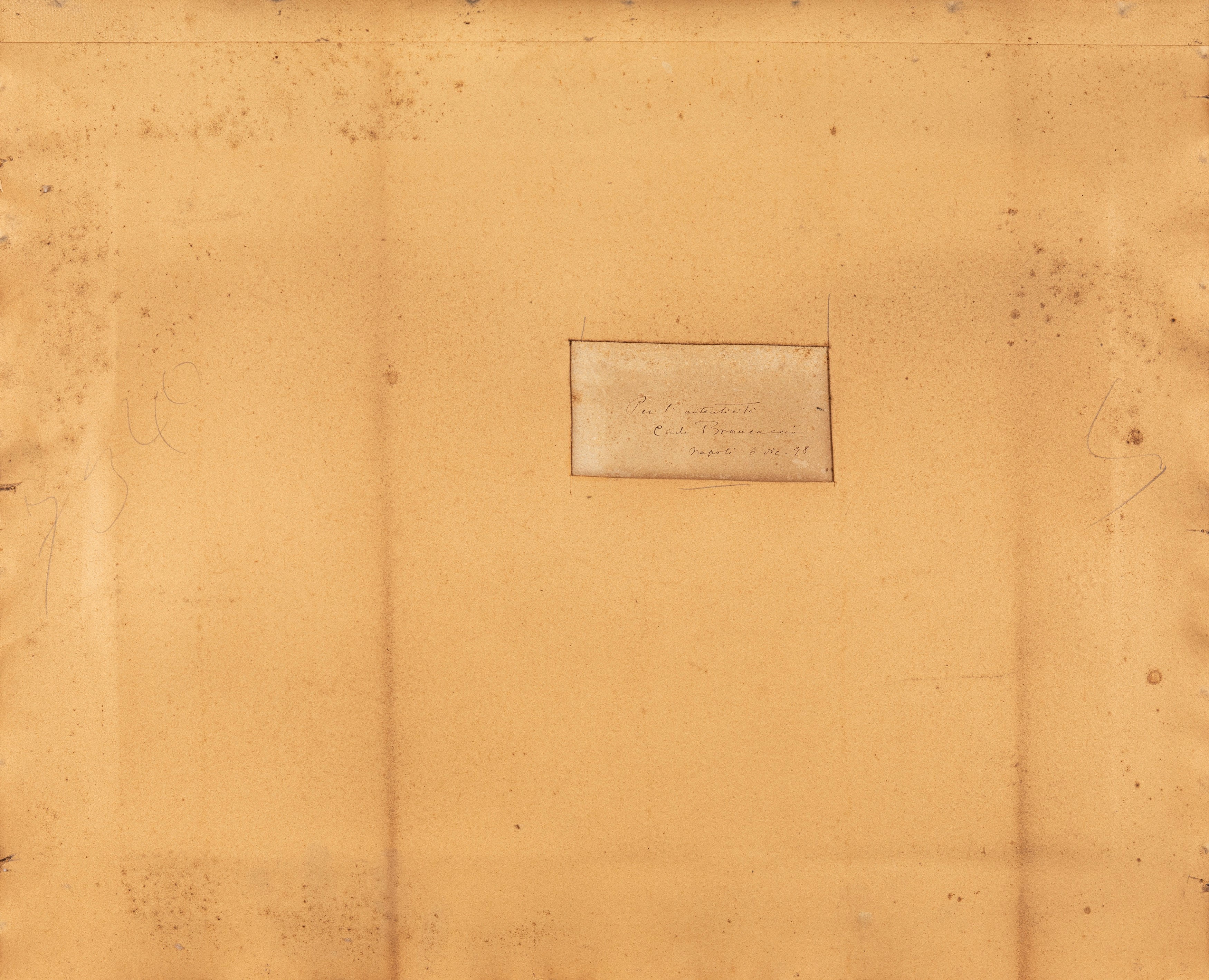 Carlo Brancaccio - Canale veneziano, acquerello su carta