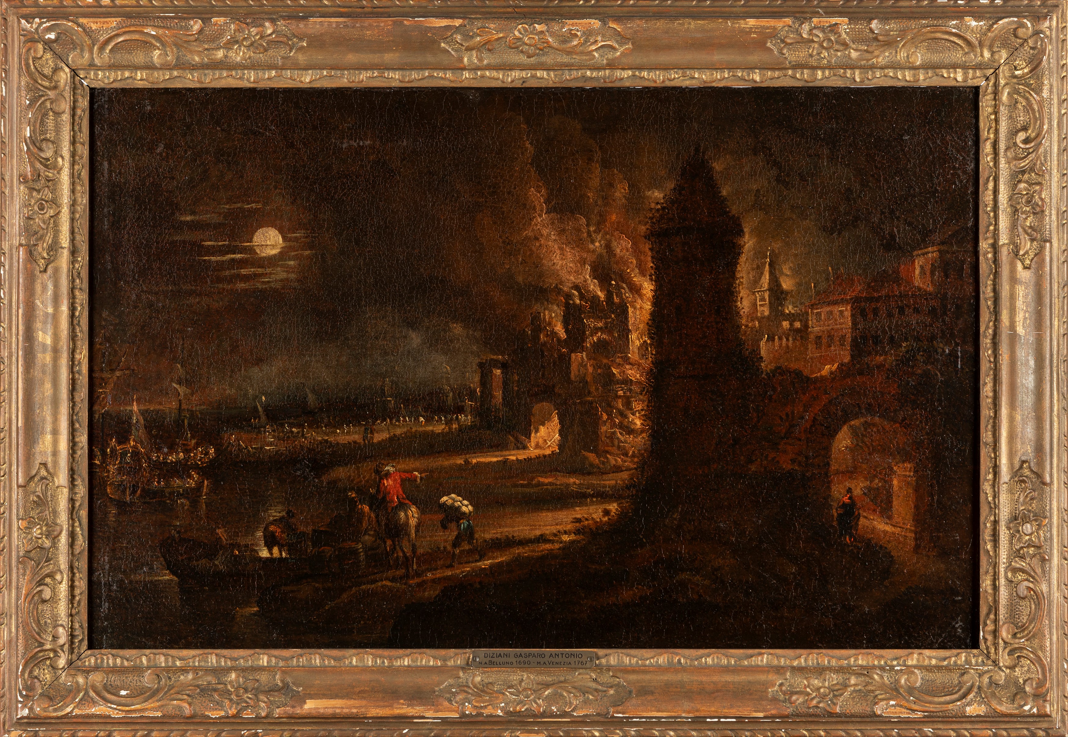 Artista Fiammingo Attivo in Italia, Fine Secolo XVII - Inizio Secolo XVIII - Autore sconosciuto, ...
