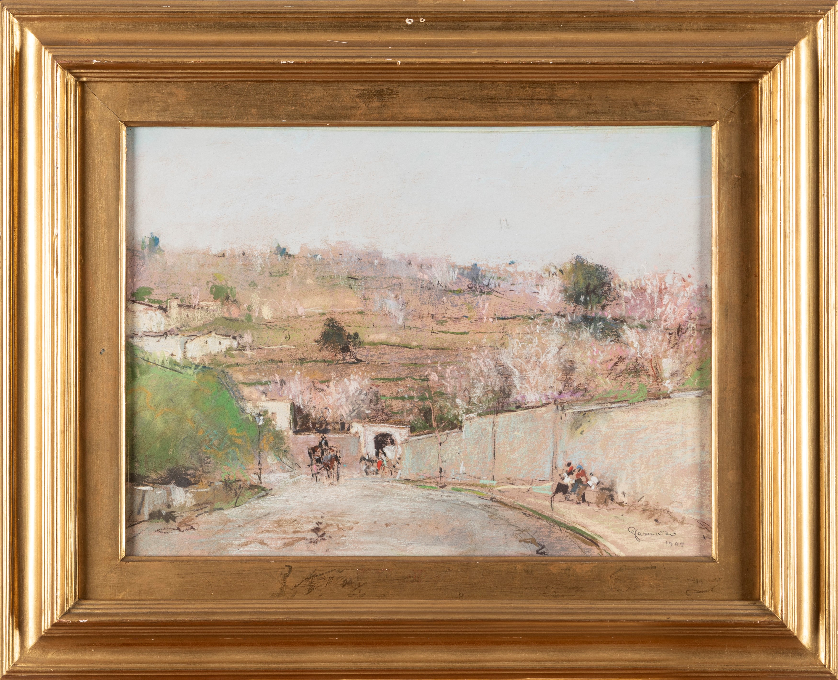 Giuseppe Casciaro - Paesaggio Napoletano