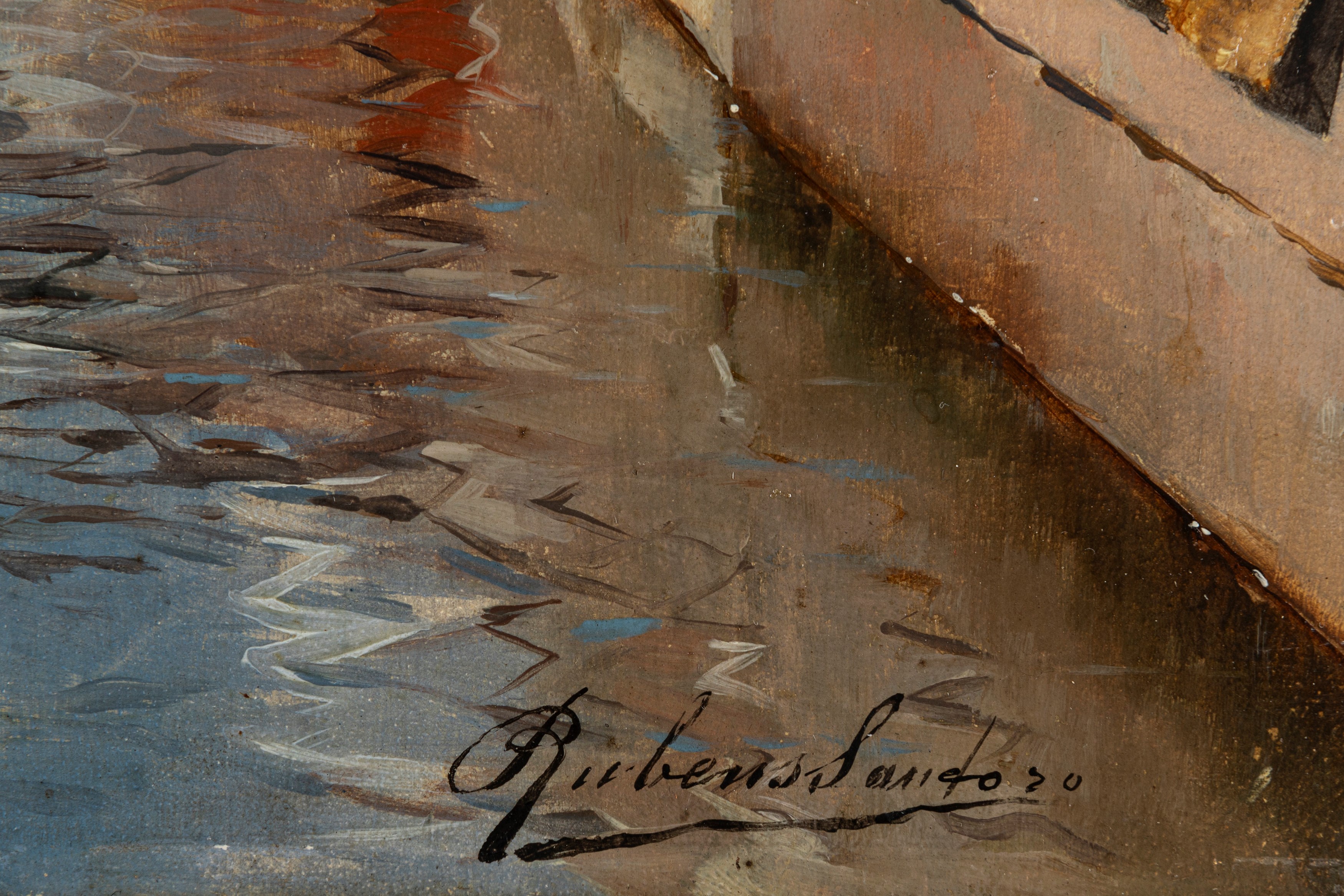 Rubens Santoro - Canale a Venezia