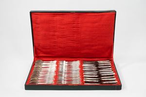  - Silver cutlery set