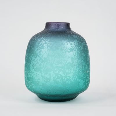 Vaso in Vetro Verde