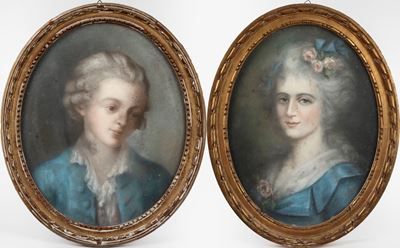 Ritratto di Gentildonna; e Ritratto di Giovinetto