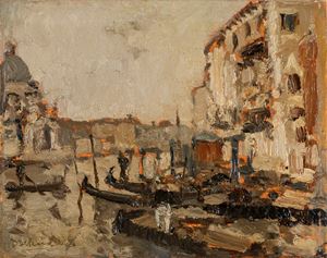 De Bernardi Domenico - Rain in Venice