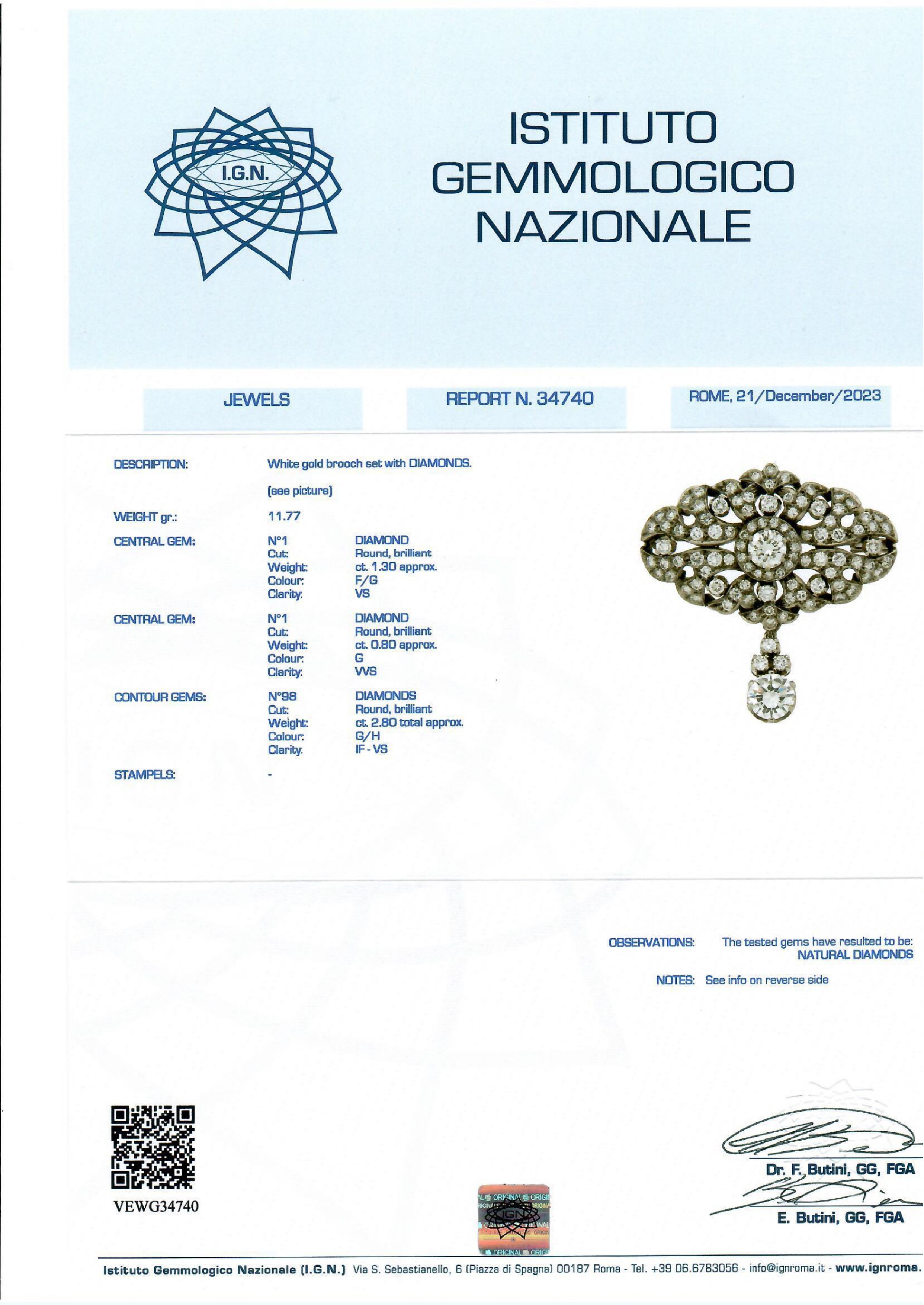 Spilla con Diamanti