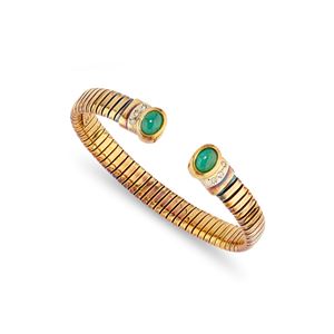 Bracciale con smeraldi