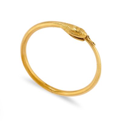 Bracciale a serpente, oro giallo 18k