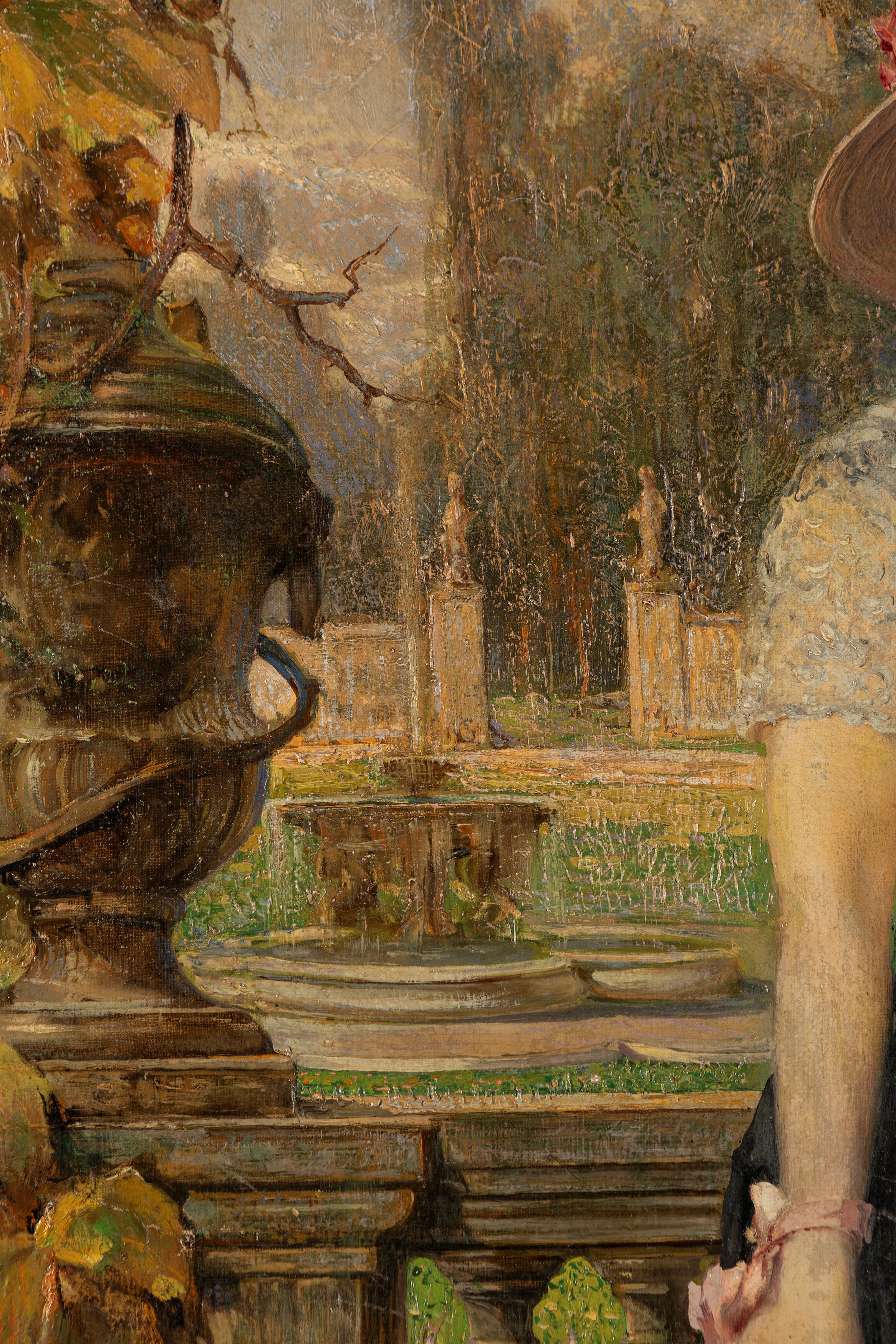 Bruto Mazzolani - Donna al Parco, Dopo la Pioggia
