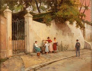 Giuliano Bartolomeo - At the fountain