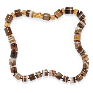 Collana con agate