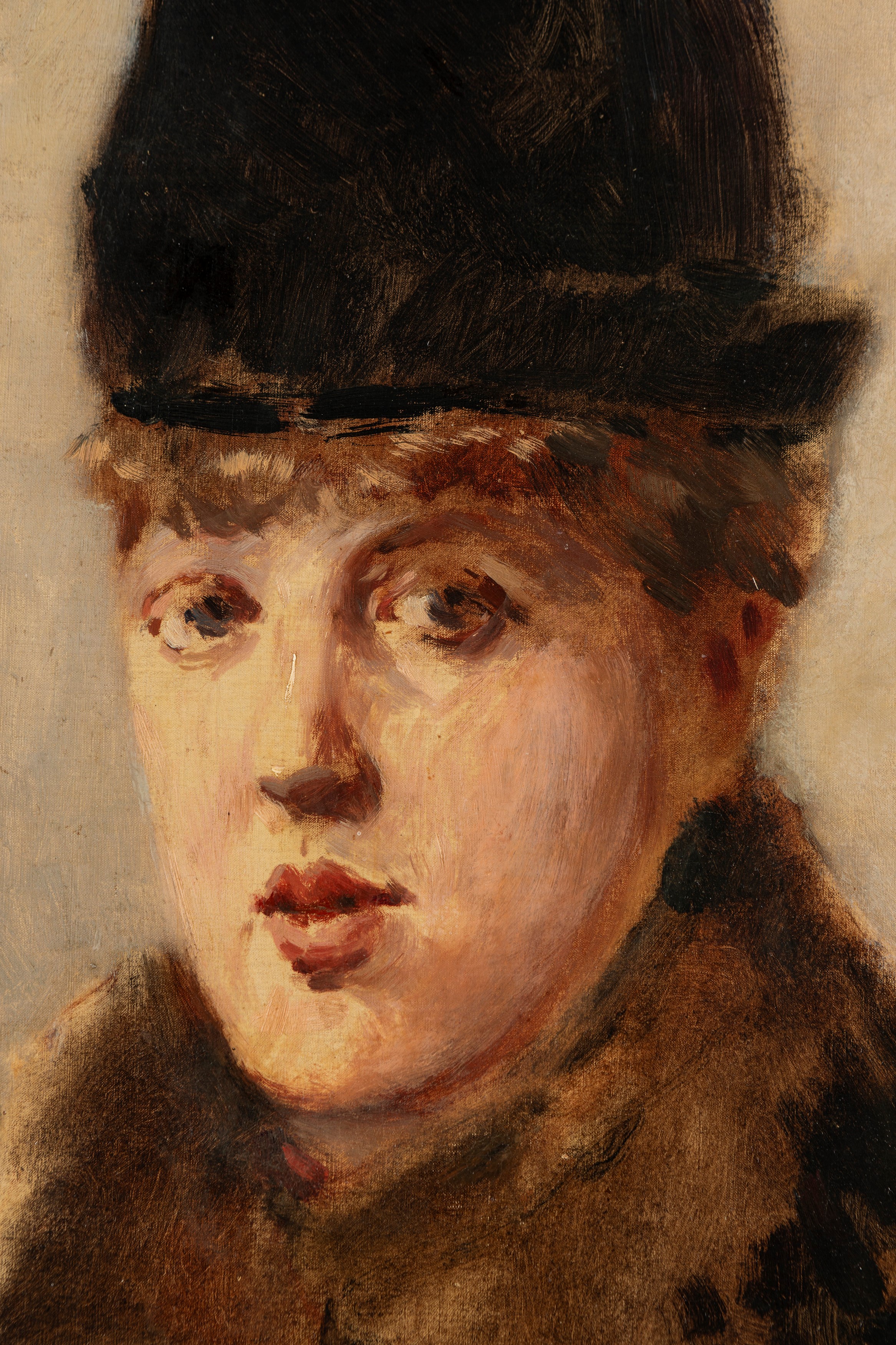 Giuseppe De Nittis - Ritratto di Parigina