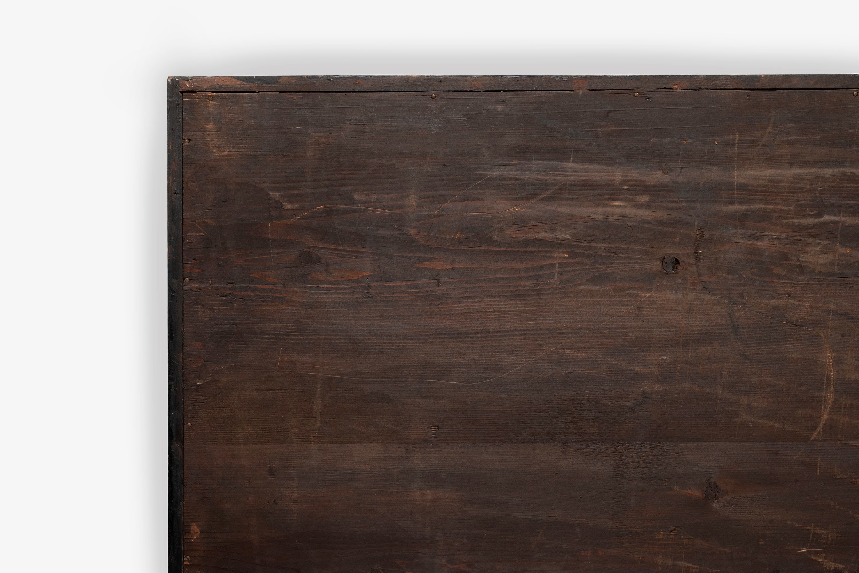 ☼ Monetiere in Legno Ebanizzato e Tartaruga, Fine Secolo XVIII -inizi Secolo XIX